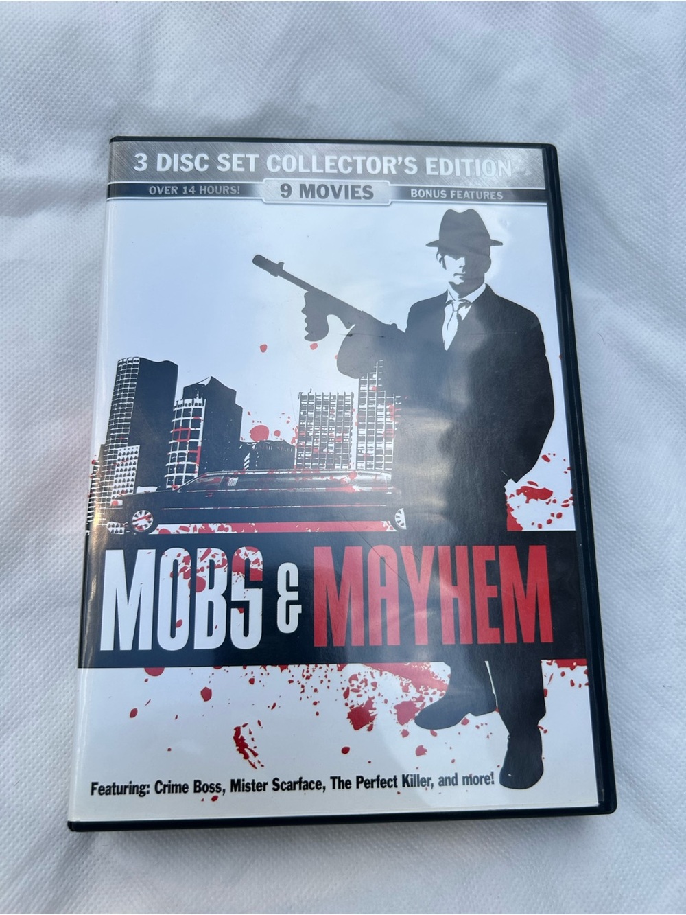 Mobs & Mayhem 3-Disc Collector's Edition DVD - Black, White & Red